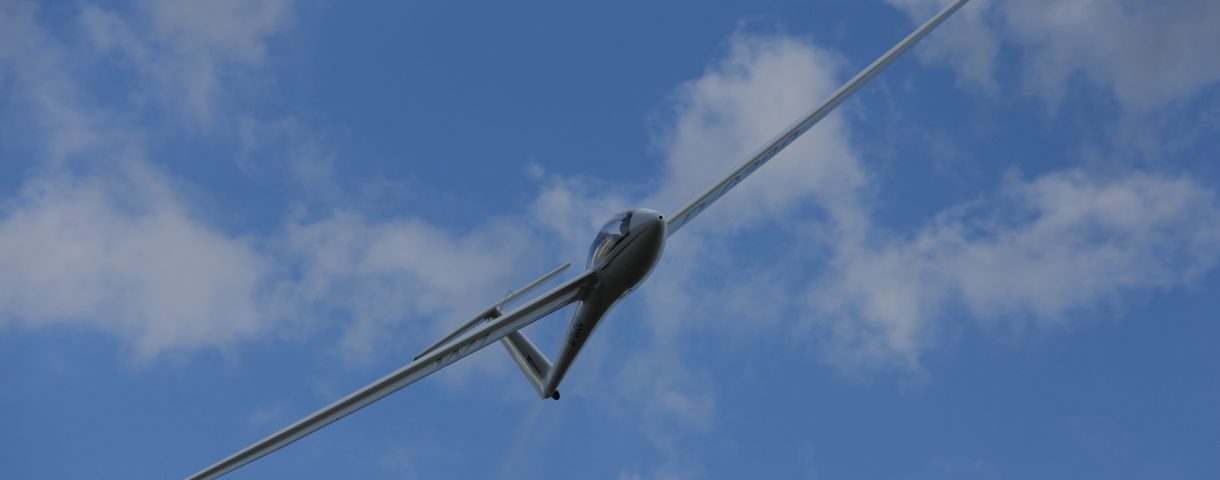 D-0390 Segelflugzeug Silhouette