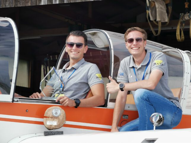 Robin Shearer und Oliver Meindl